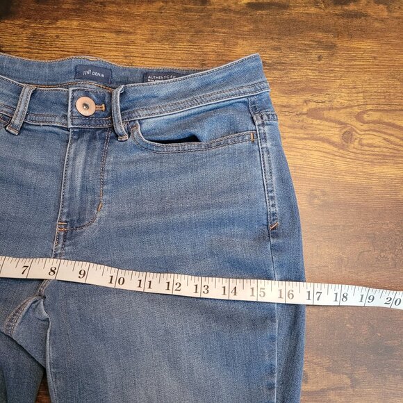 J Jill Jeans Womens 4 P Authentic Fit Slim Ankle Low Rise Medium Light Stretch - Picture 6 of 10